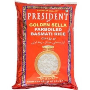 President Golden Sella Basmati Rice 5 kg
